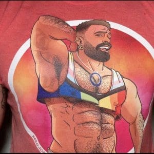 the ROGAN RICHARDS PRIDE T!