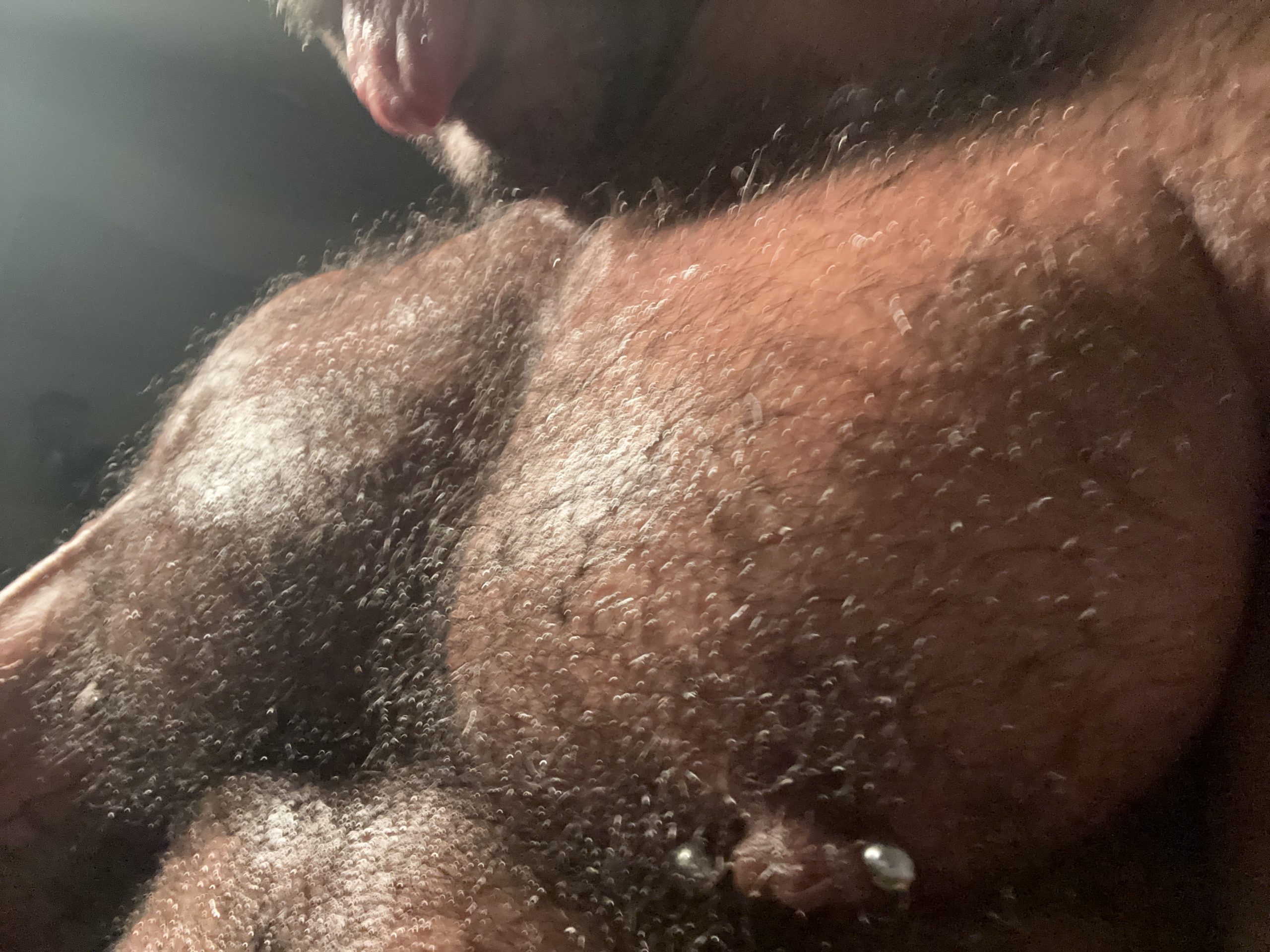 MASSIVE HAIRY DADDY TITS!